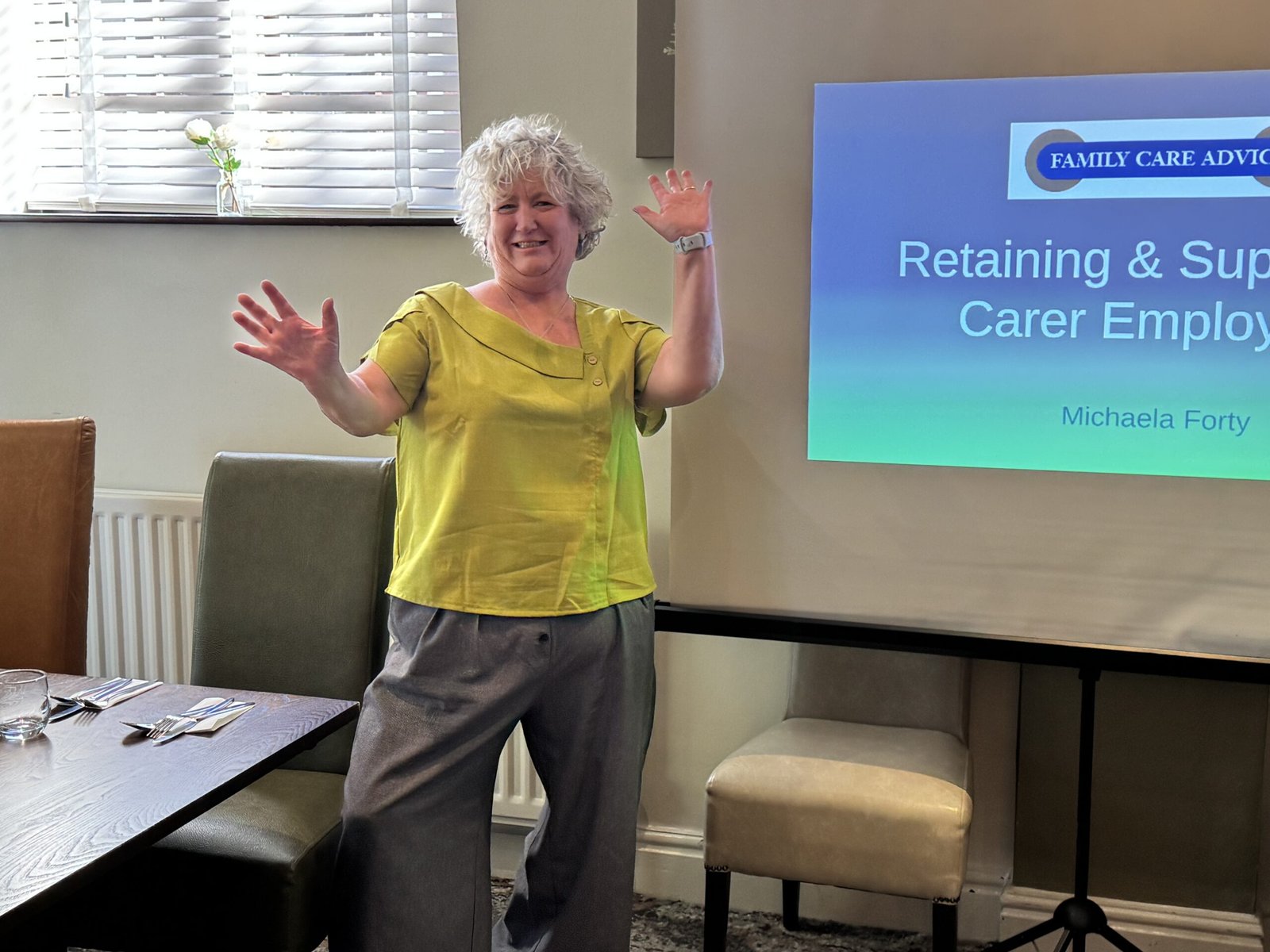 10-Minute Presentation Recap: Michaela Forty of Family Care Advice