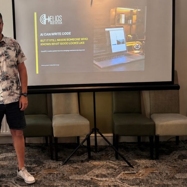 10 Minute Presentation: Martin Ingram on AI and Website Development | BNSL